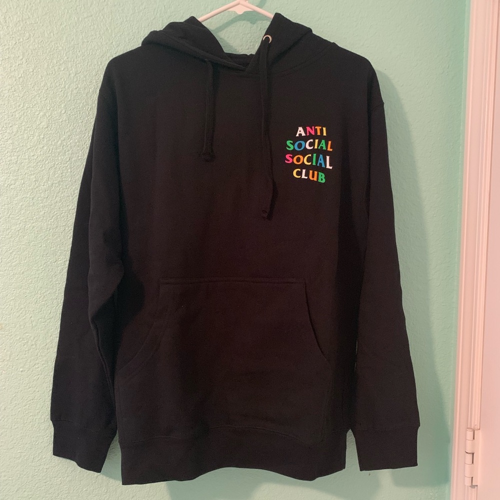 Anti Social Social Club Frenzy Rainbow Hoodie